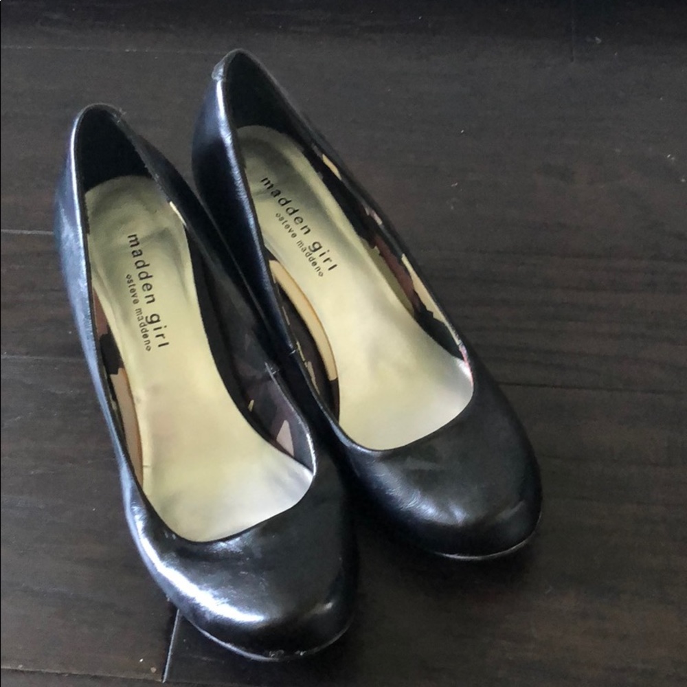 Black heels